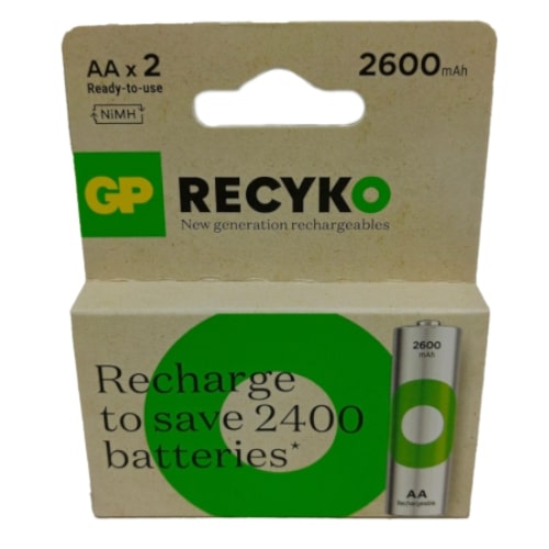 PILA RECARGABLE AA GP ReCyko 2700mAh